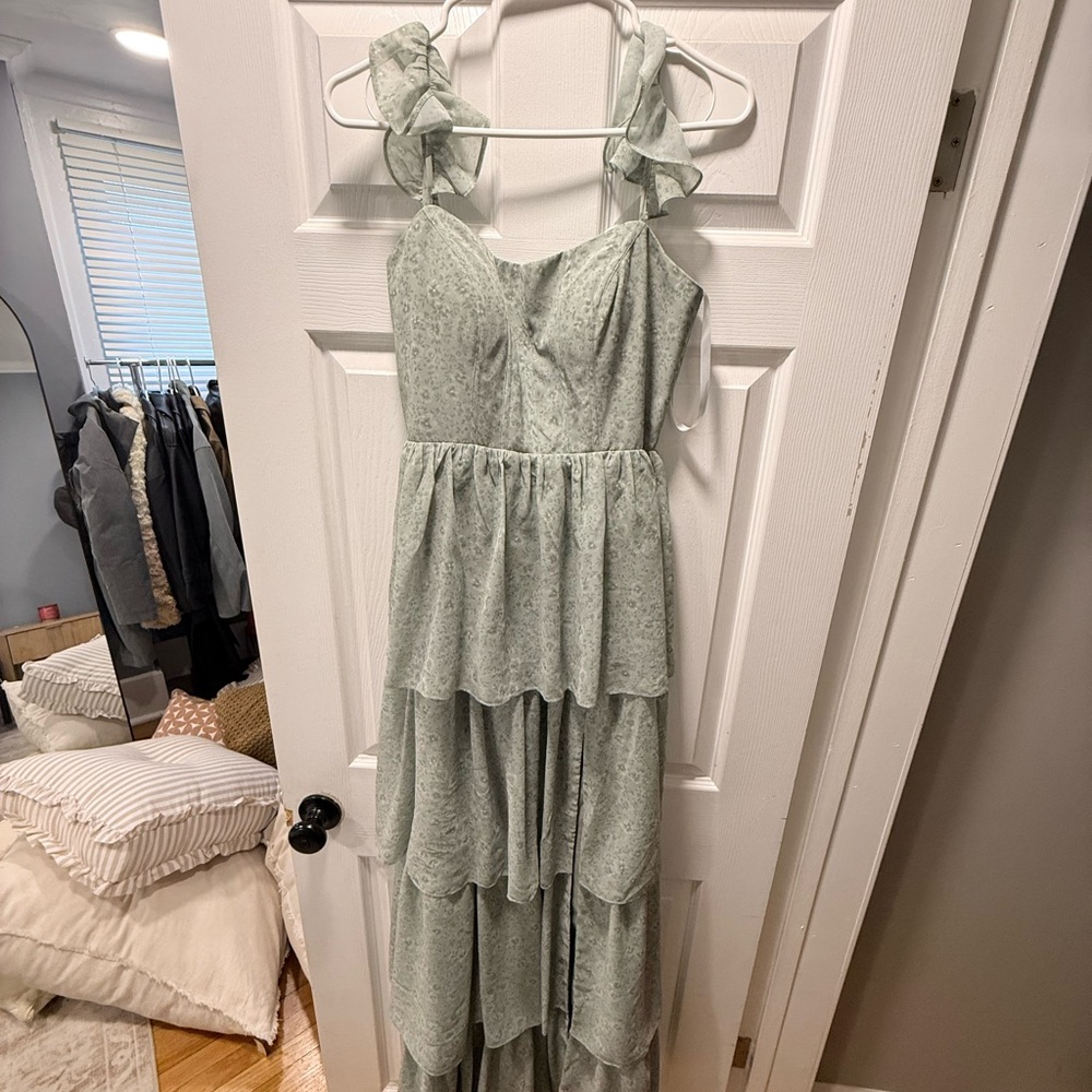 Revelry Light Green Wedding Dress